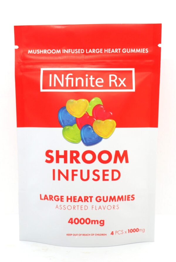 Infused Large Heart Gummies
